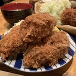 Tonkatsu Aoki - 牡蠣フライ　単品3個
