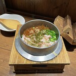 Kaisento Kamameshino Omise Uoyoshi - 蟹といくらの釜飯。美味し。