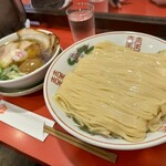 カドヤ食堂 - つけそば1600円＋大600円＋特選トッピング1150円