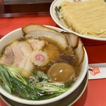 カドヤ食堂 - つけそば1600円＋大600円＋特選トッピング1150円