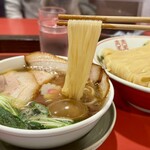 カドヤ食堂 - つけそば1600円＋大600円＋特選トッピング1150円