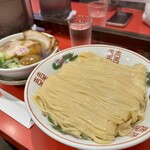 カドヤ食堂 - つけそば1600円＋大600円＋特選トッピング1150円