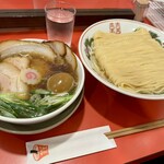 カドヤ食堂 - つけそば1600円＋大600円＋特選トッピング1150円