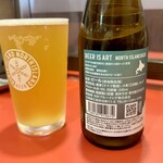 カドヤ食堂 - クラフトビール ヴァイツエン 880円（ザーサイ付き）