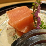 日本料理 太月 - 造り　カジキ　アップ