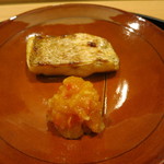 日本料理 太月 - ノドグロ塩焼き　アンポ柿ナマス