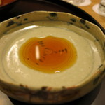 日本料理 太月 - ノドグロ塩焼き用柚子ポン酢　器は岡先生