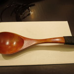 日本料理 太月 - お粥用スプーン