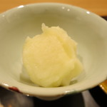 日本料理 太月 - デザート　山芋栗きんとん