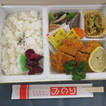 ファミリーレストラン みのり - ヒレカツ弁当