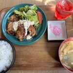 食堂居酒屋 どいちゃん - チキン南蛮風 ランチ