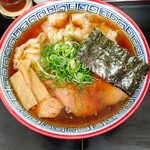 麺処 ら塾 - 醤油チャーシューワンタンメン