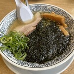 丸源ラーメン - 磯海苔塩ラーメン759円、税込