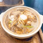 やぶ平 - 牡蠣入り味噌煮込みうどん