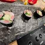 魚乃福 - いわし　海苔巻き