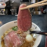 牛骨らぁ麺マタドール - 「贅沢焼牛らぁ麺」