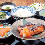 Date Salmon Teriyaki Gozen