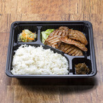 Beef tongue Bento (boxed lunch) orchid