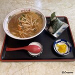 かむら屋 - みそラーメン＋おにぎり