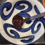 手作りうどん 天粉盛 - 完食！