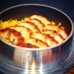 Steamed eel rice