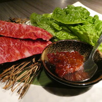 焼肉GROW - ハラミ＆サンチュ