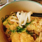 おにやんま - 麺のアップです