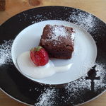 イタリア料理 トト - ドルチェ、チョコケーキ