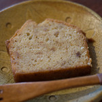 Soba Shimizu - 蕎麦粉を使ったバナナパウンドケーキ