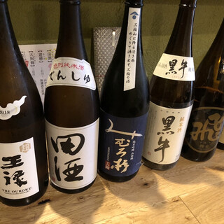 精選四季不同的日本酒