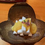 季節料理 よし野 - うどのぬた和え