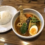 SHANTi - チキンと野菜のスープカリー（大辛）税込600円