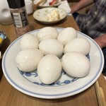 焼鳥 川名 - サービスのゆで卵！！