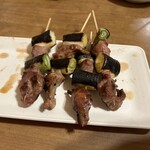 焼鳥 川名 - カシラ串154円