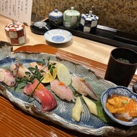 対馬のどぐろとイカ活き造り 博多 魚蔵 都ホテル店 - 