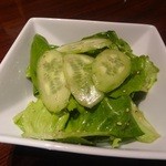 游玄亭 - 「游玄亭ランチ」（6000円）のサラダ