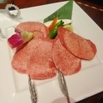 游玄亭 銀座 - 「タン塩焼」（2800円）