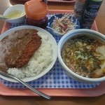 ラーメン ビギン - トマトカレー＆カツカレー