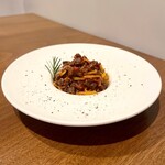 Japanese black beef bolognese pasta