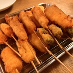 Kushikatsu Ikuno - 串カツ　色々