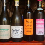 TRATTORIA PICCOLO ZIO - この日のナチュラルワインの一部