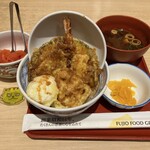 えびのや - 料理写真:天丼　990円(税込)　※明太子が、食べ放題で、付いて来ます