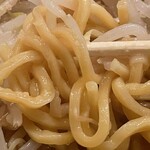 志のや - 麺アップ