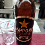 満北亭 - 2024年1月　ビール　大瓶　680円