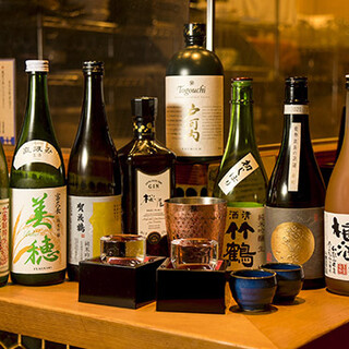 広島へのこだわり！ハイボール・日本酒・梅酒等地元の銘酒が揃う