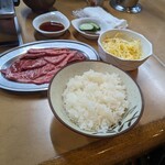 焼肉 幸 - 牛焼肉定食（御飯普通）