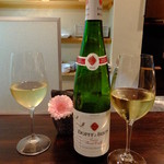 Wine Bar base - 白：ドップ・エ・イリオン：ゲヴルツトラミネール：ライチのワイン