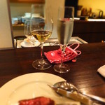 Wine Bar base - 鴨のロースト　スパイスの風味を効かせたソースで：1700円
