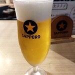 ローマ軒 - ドリンク写真:黒ラベルが１番スキ♡(*´ڡ`●)飲み放題５５０円