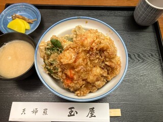 Tamaya - かき揚げ丼